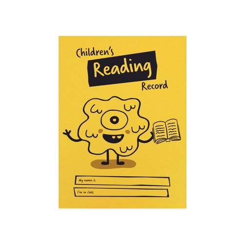 Silvine Childrens Reading Record A5 Yellow (Pack of 25) EX210