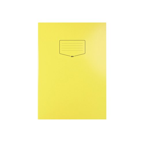 Silvine Tough Shell Exercise Book A4+ Yellow (Pack of 25) EX154