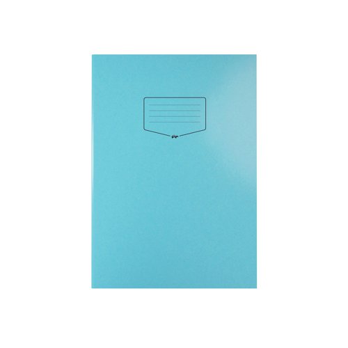 Silvine Tough Shell Exercise Book A4+ Blue (Pack of 25) EX155