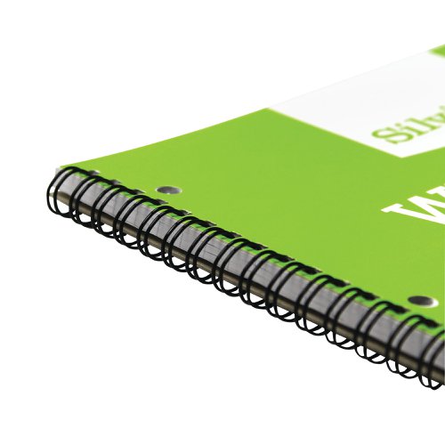 Silvine Everyday Recycled Wirebound Notebook A4 (Pack of 12) TWRE80 | Sinclairs