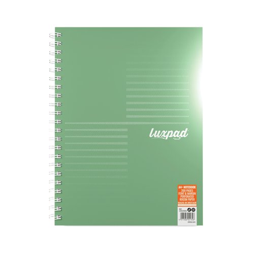 Silvine Luxpad Metallic 200 Page A4+ Assorted (Pack of 3) LUXA4MAC | Sinclairs