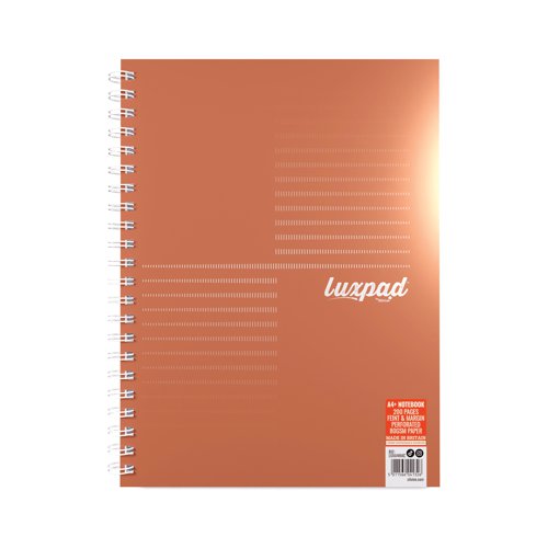 Silvine Luxpad Metallic 200 Page A4+ Assorted (Pack of 3) LUXA4MAC | Sinclairs