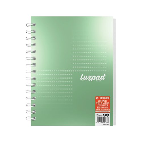 Silvine Luxpad Metallic 200 Page A5+ Assorted (Pack of 3) LUXA5MAC | Sinclairs