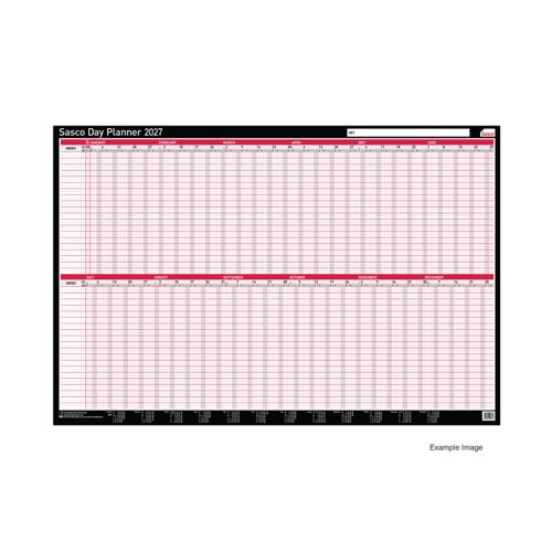 Sasco Day Planner Mounted 2027 2410295