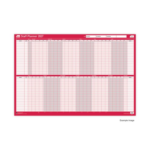 Sasco Staff Planner Mounted 2027 2410299