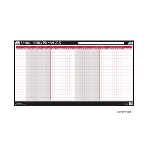 Sasco Annual Holiday Planner Unmounted 2027 2410301