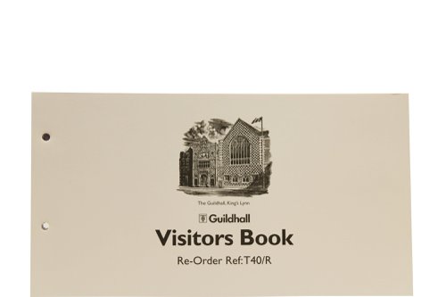 Exacompta Guildhall Loose-Leaf Visitors Book Refill (50 Pack) T40/R Visitors Books GH01952