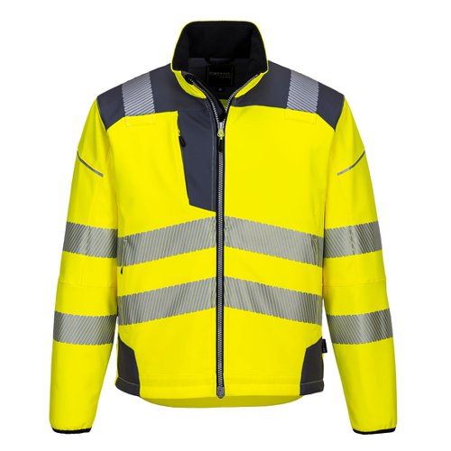 Portwest PW3 Hi Vis Softshell 3L L Yellow/Gry