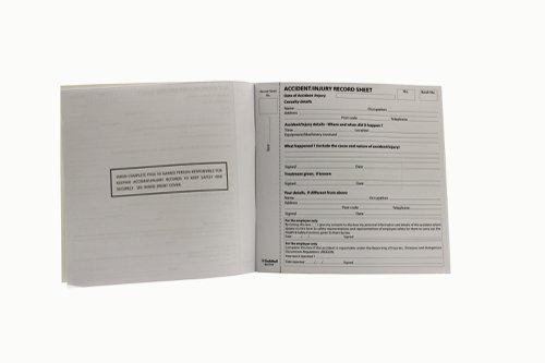 Guildhall Accident and Injury Book Compliant with DPA (Pack of 5) T44