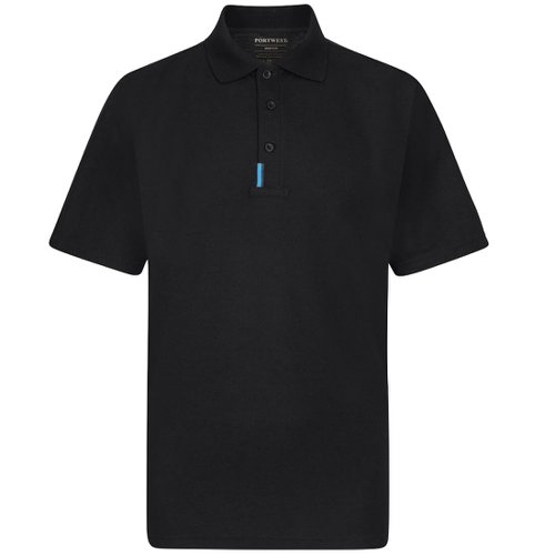 Portwest WX3 Polo Shirt L Blk