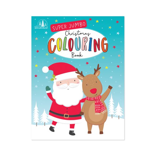 Christmas Super Jumbo Activity Colouring Book (Pack of 6) XK0046