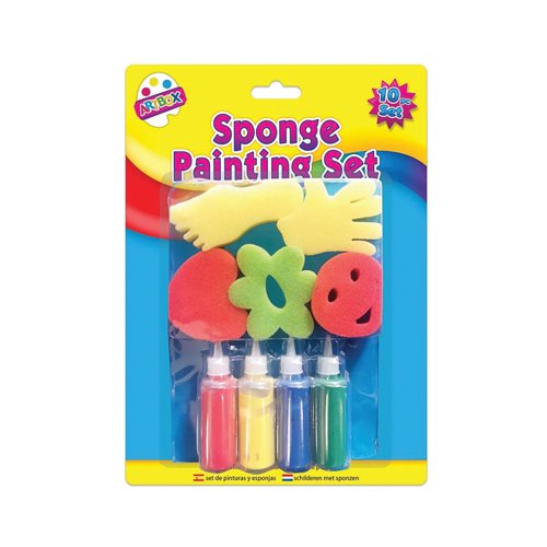 9 Piece Sponge Painting Set Pack 12