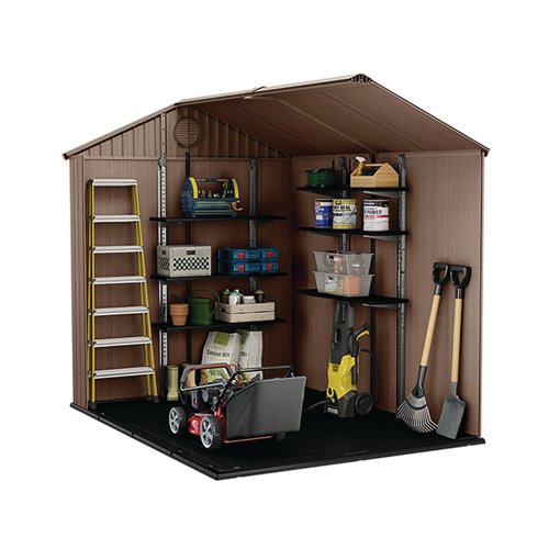 Keter Darwin Shed 6x8ft Wood Brown KET252004