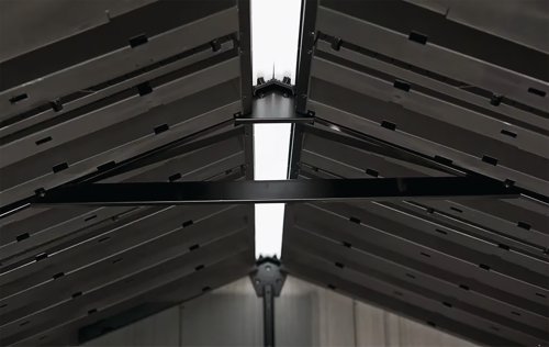 Keter Oakland Shed 7.5x7ft Grey KET255641