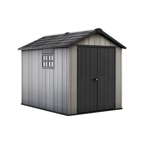 Keter Oakland Shed 7.5x9ft Grey KET255642