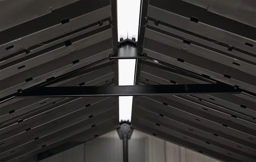 Keter Oakland Shed 7.5x9ft Grey KET255642