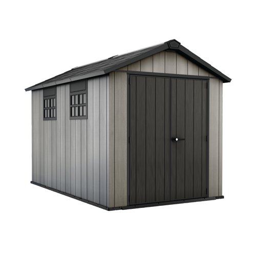 Keter Oakland Shed 7.5x11ft Grey KET250178