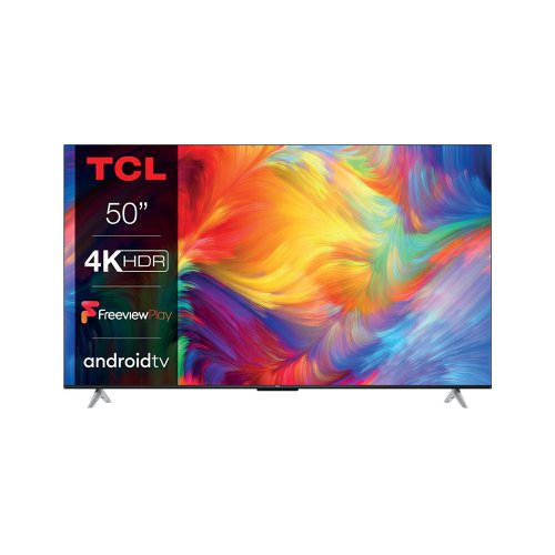 TCL 50 Inch LED Smart TV 4K HDR 50P638K