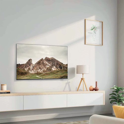 Enjoy the Full HD viewing experience that offers a resolution of 1920 x 1080 pixels, better than standard HDTVs for a crisper and sharper picture. Featuring enhanced contrast, colours and details, the HDR reproduces light and dark shades with precise colours and more detailed images. The Micro Dimming analyses the TV picture in thousands of separate zones to adapt the brightness. Picture quality is significantly improved for a better visual experience, especially in the dark. Whether you are watching films, TV programs, online videos or concerts, Dolby Audio guarantees audio quality that meets your expectations. This TV can play sound simultaneously from the internal speakers and connected headphones via the 3.5mm Jack or Bluetooth. Both volume levels can be regulated separately. One household member can enjoy listening to the TV through headphones without playing the TV loudly. TCL Android TV for easy and unlimited entertainment and allows the casting of contents directly onto the TV. With an elegant frameless design, (no frame on the front for a bigger screen), this slim design is also durable, blending seamlessly into the interior design.