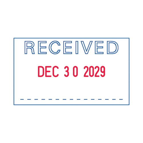 Trodat Printy 4750L1 Dater Stamp - Received 139922