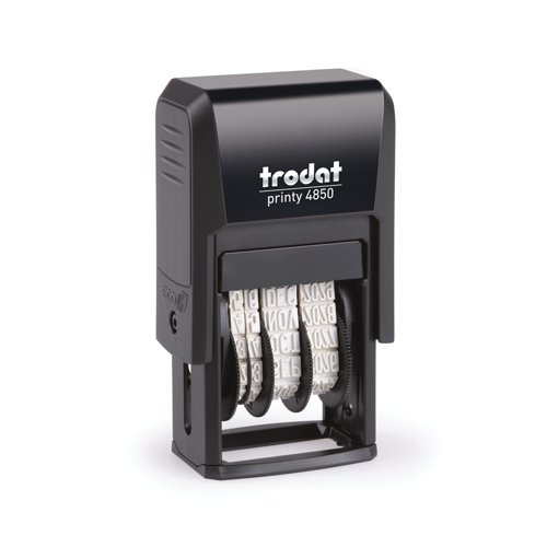 Trodat Printy 4850L1 Mini Dater Stamp Received + 3.8mm Date 76313