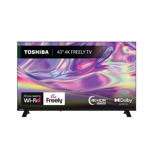 Toshiba 43UV1563DB 43 inch Smart 4K UHD HDR Freely TV 43UV1563DB