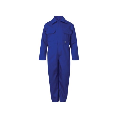 Tuffstuff Tearaway Junior Coverall Royal Blue 7-8 Years CC-333-ROYB-28