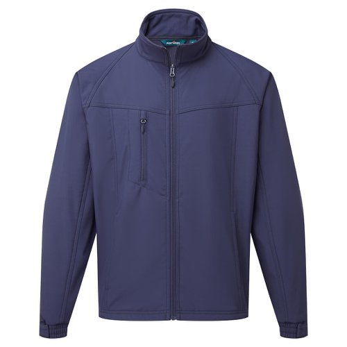 Portwest Oregon Mens Softshell Jacket 3L 2XL Navy