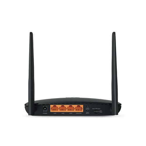 TP-Link 300 Mbps Wireless N 4G LTE Router Black TL-MR6400 Network Routers TP09277