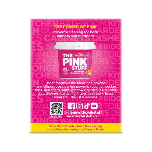The Pink Stuff Paste + Squeezy Dual Sided Sponge Kit Pack of 6 576259