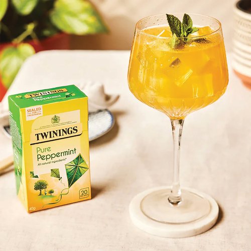 Twinings Pure Peppermint Tea Bags (Pack of 20) F17458