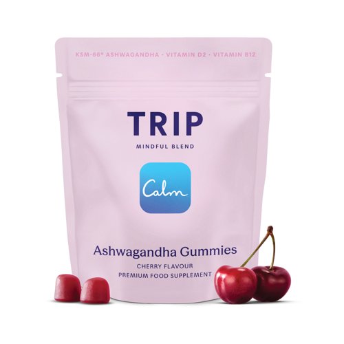 Trip Mindful Blends Ashwagandha Gummies Cherry Pack of 60 MB.CH.60.12