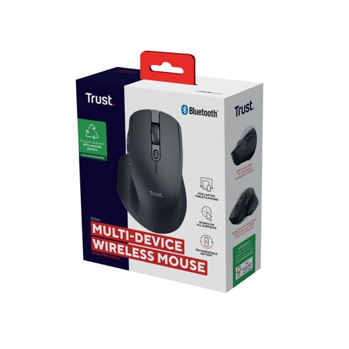 Trust Ozaa+ Wireless Mouse Multi-Device Black 24820