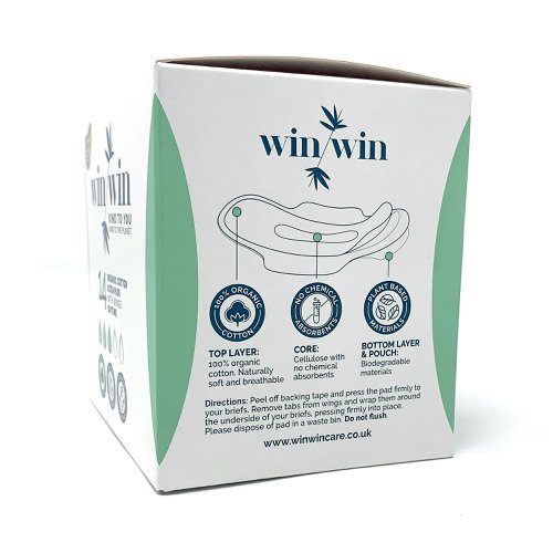 Win Win Sustainable Ultra Day Sanitary Pad Pack 14 (Pack of 12) 1024