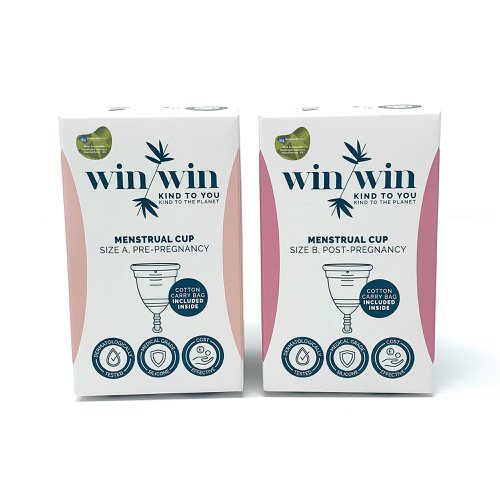 Win Win Menstrual Cup Size B (Pack of 3) 1028