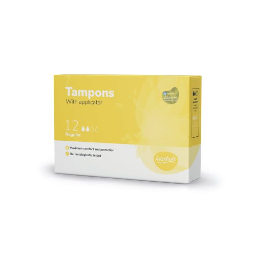 Interlude Applicator Tampons Regular Boxed x12 (Pack of 12) 6447A