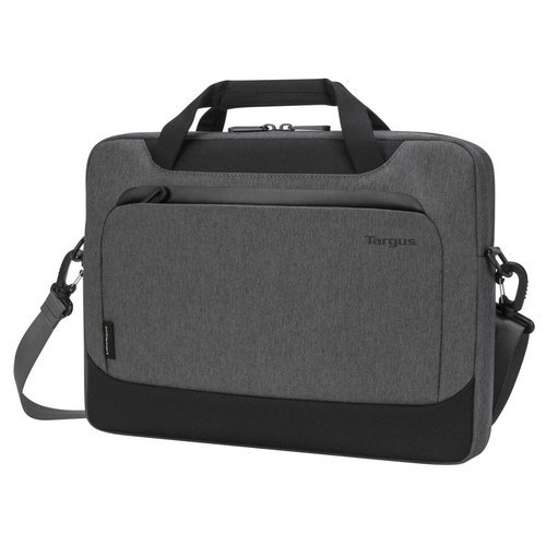 Targus Cypress 14 Inch Notebook Briefcase with EcoSmart 380x40x325mm Grey/Black TBS92602GL