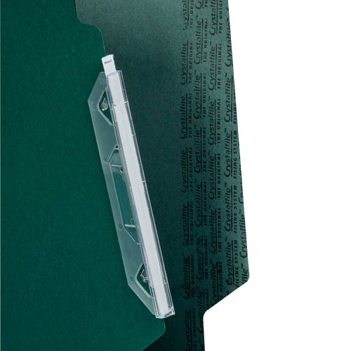 Rexel Crystalfile Classic 50mm Lateral File Green (Pack of 25) 70672 | ACCO Brands