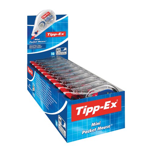 Tipp-Ex Mini Pocket Mouse (Pack of 10) 8922364