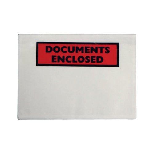 GoSecure Document Envelopes Documents Enclosed Self Adhesive DL (Pack of 1000) 4302004 TZ60383