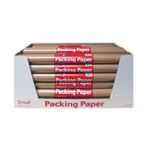 Post Office Brown Packing Paper 500mmx6m (30 Pack) 39116112 UB67610