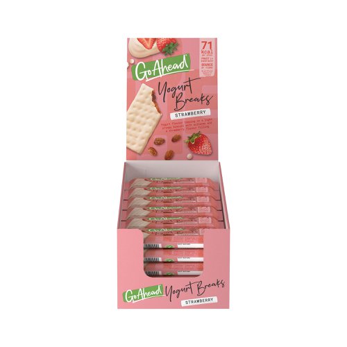 Go Ahead Yogurt Breaks Strawberry 37g (Pack of 24) 11300