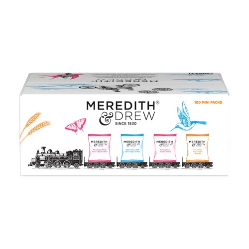 Meredith Drew Assorted Mini Pack 4 Variants Pack Of 100 X 2 36693