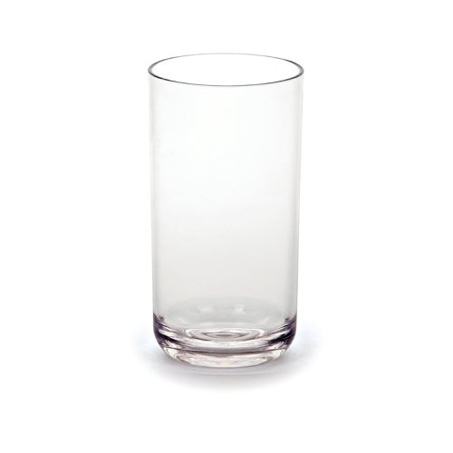 Straight Polycarbonate Tumbler 440ml Clear (Pack of 6) PC8591