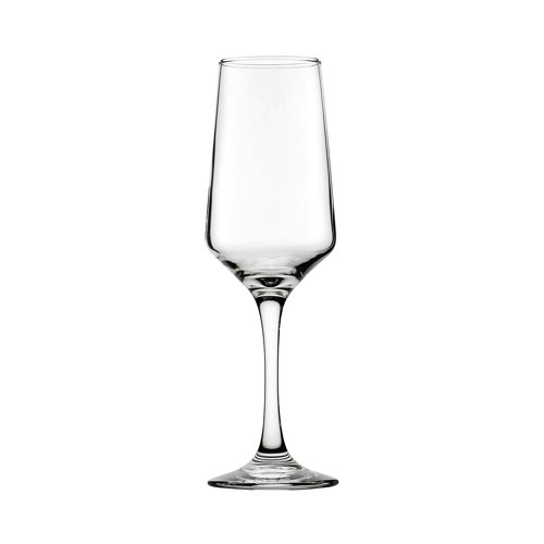 Masterfully crafted by Crown Glassware, the Summit range features two angled wine glasses, a distinctive flute, and a pair of versatile tumblers. You can elevate every occasion with glassware that effortlessly combines style and durability. Meticulously shaped from premium soda-lime glass. This pack contains a pack of 6 flutes.