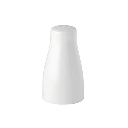 Pure White Pepper Pot 3.3in/8.5cm (Pack of 6) E12002-B06024