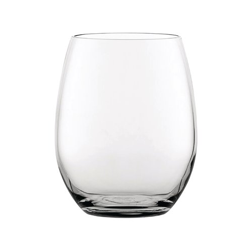 Vicrila FT Victoria Rocks 12.25oz Stemless Wine Glass Fine Rim (Pack of 6) V0541-000-B01006