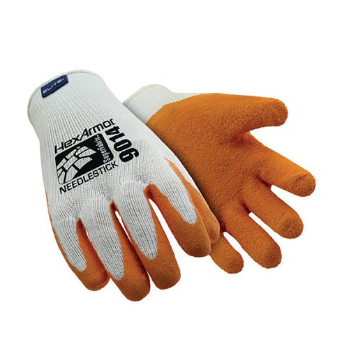 Uvex SharpsMaster II 9014 Needlestick Protection Gloves Orange 8 HEX9014-08