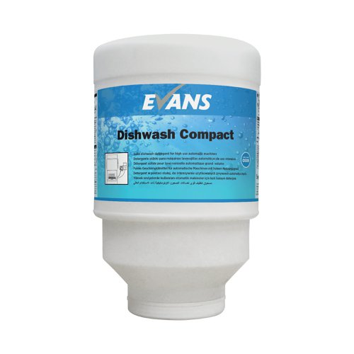 Evans Dishwash Compact Solid Dishwash Detergent for Automatic Machines 5kg (Pack of 3) C039DEV