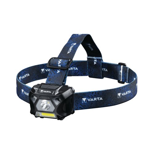 Varta Work Flex Motion Sensor H20 Head Torch with 3x AA Batteries 150 Lumens 18648101421